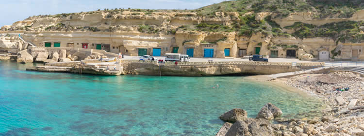 Le spiagge di Gozo - Dahlet Qorrot