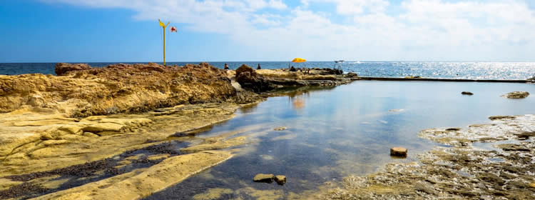 Le spiagge di Malta - Fond Ghadir Bay