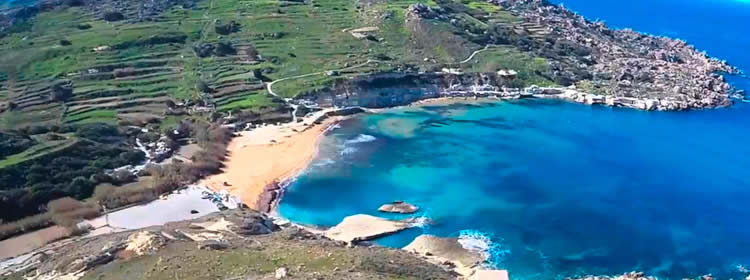 Le spiagge di Malta - Gnejna Bay