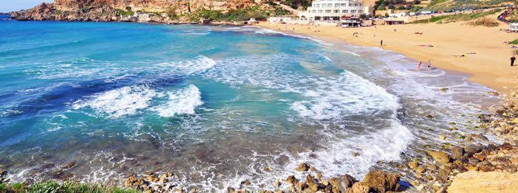 Le spiagge di Malta - Golden Bay