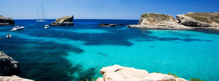 Le spiagge di Comino - Blue Lagoon