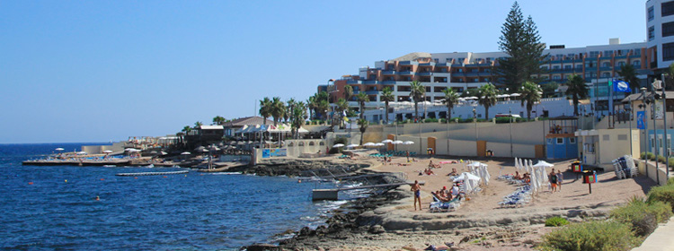 Le spiagge di Malta - Perched Beach