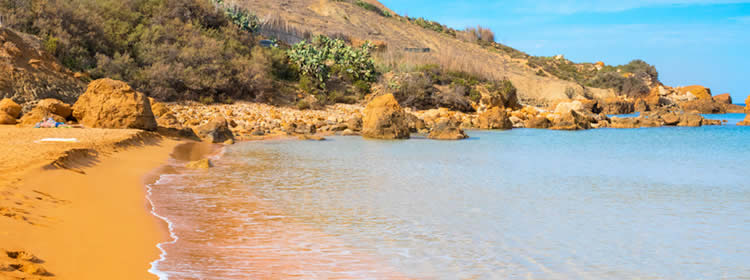 Le spiagge di Gozo - San Blas Bay