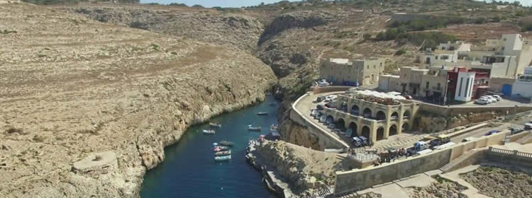 Le spiagge di Malta - Wied iz-Zurrieq